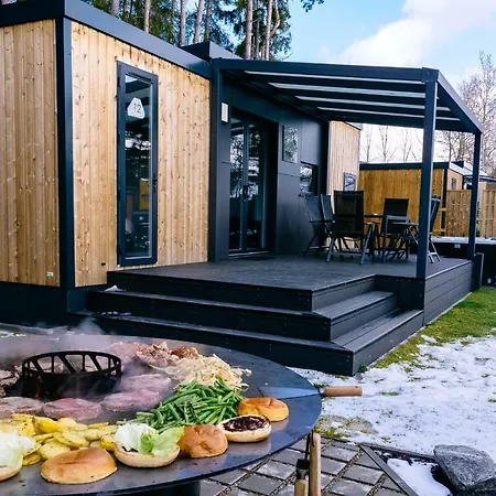 Gehobenes Mobilheim Camping Am Murner See Holiday home Wackersdorf